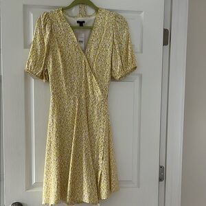 Ann Taylor Floral Wrap Dress